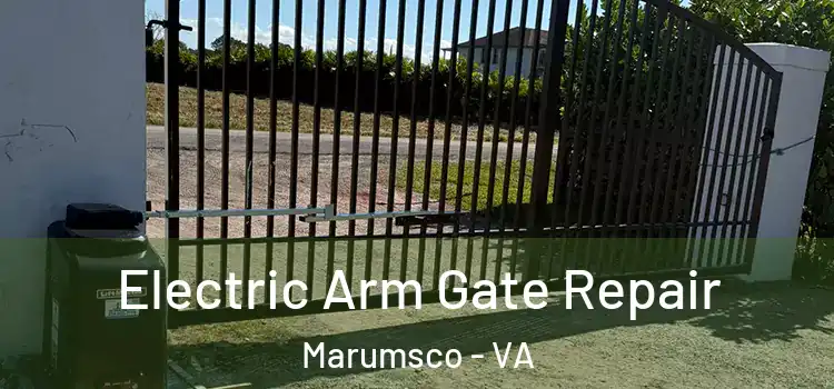 Electric Arm Gate Repair Marumsco - VA