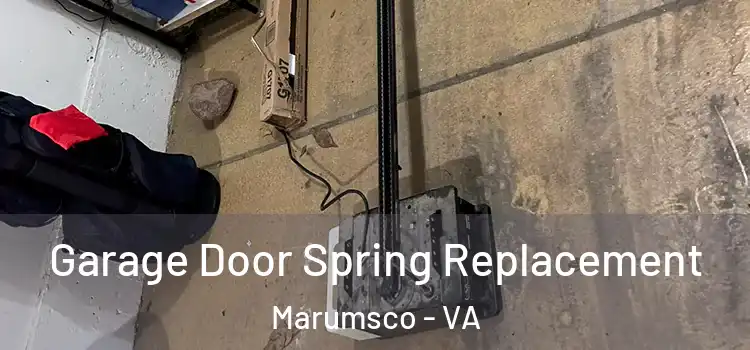  Garage Door Spring Replacement Marumsco - VA