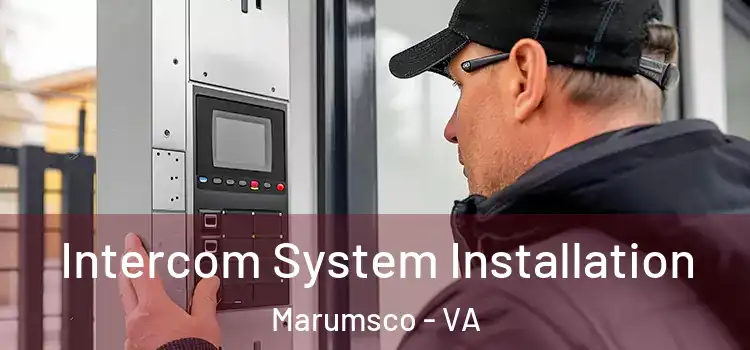  Intercom System Installation Marumsco - VA