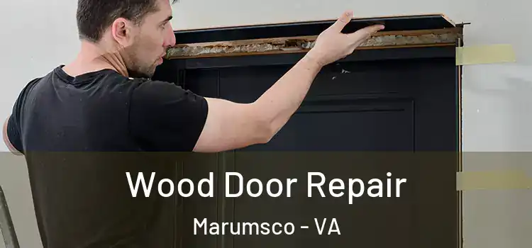  Wood Door Repair Marumsco - VA